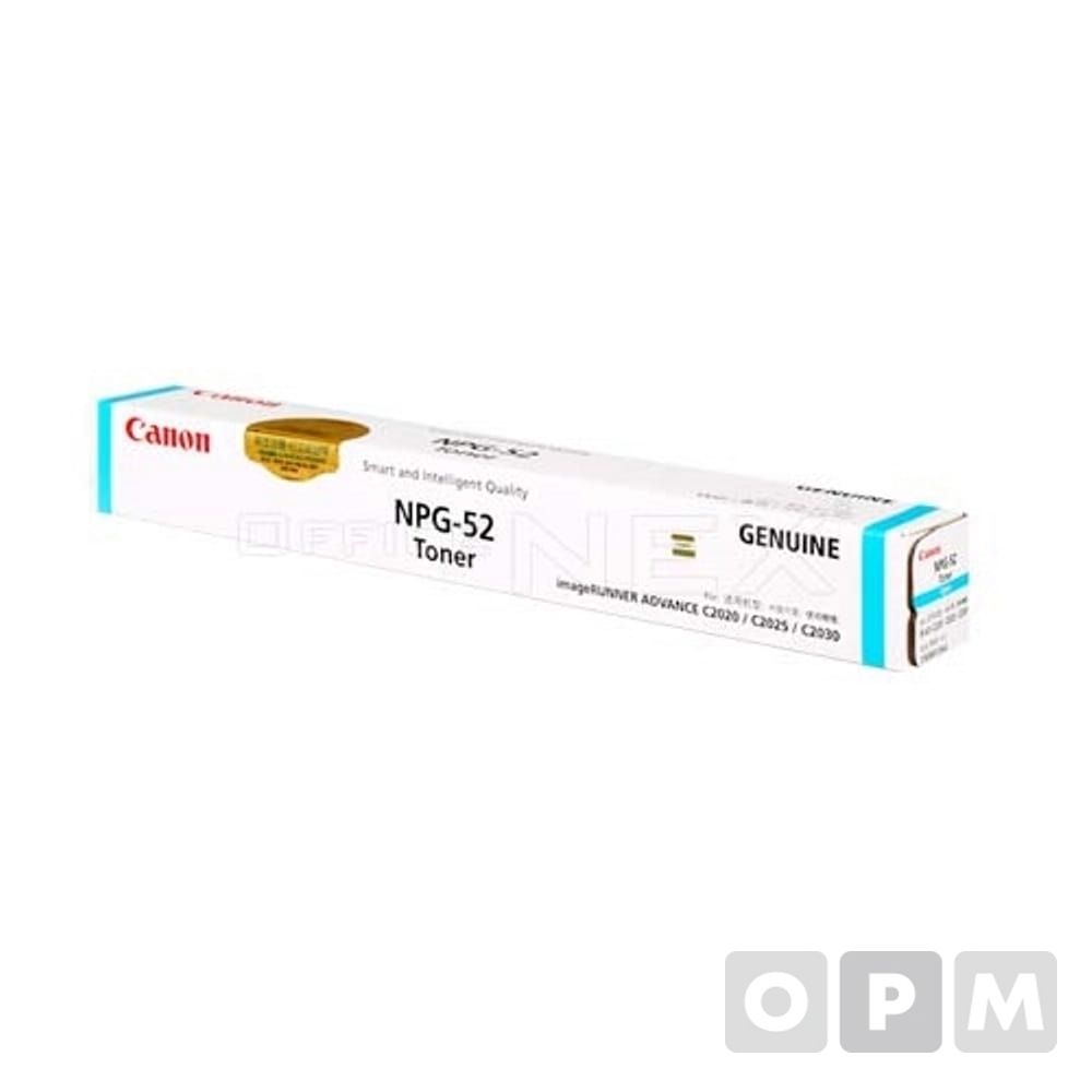 캐논 토너 NPG-52/청색/1EA