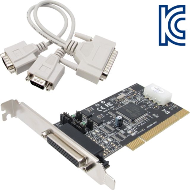 강원전자 넷메이트 2포트 PCI 시리얼카드 with Powe
