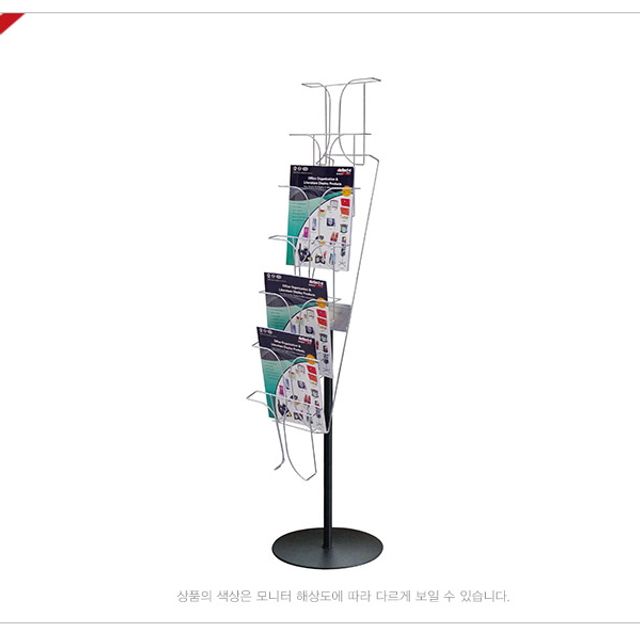 다양한 활용도 아트사인 스탠드꽂이A4 7단 실외메뉴