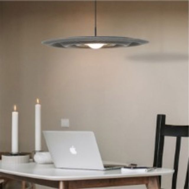 LED 에코 데어링 팬던트 조명 7W IOT 리모컨 삼색변