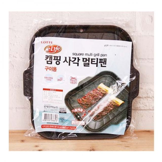 고기불판 사각팬 멀티팬 캠핑용 구이팬