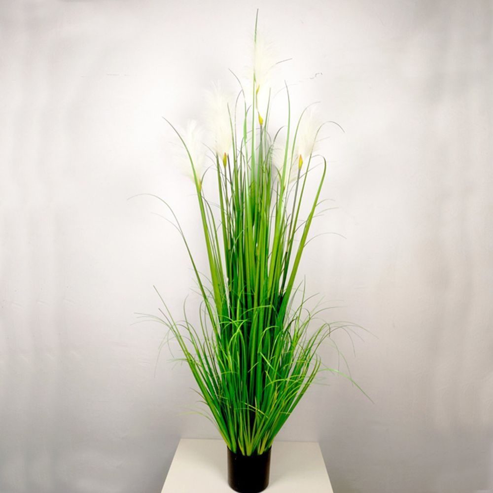 갈대 화이트 조화 팜파스그라스 150cm 인조갈대