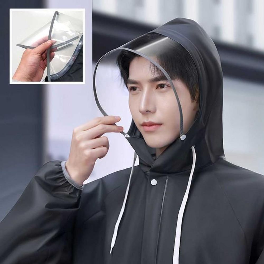 장마철 여름철 판초우의 남성용 우비 우의 EVA 비옷