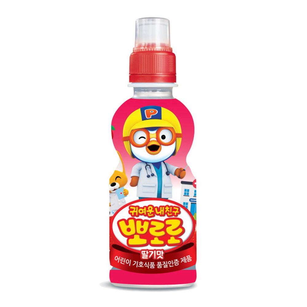 뽀로로 딸기 235mlx24펫