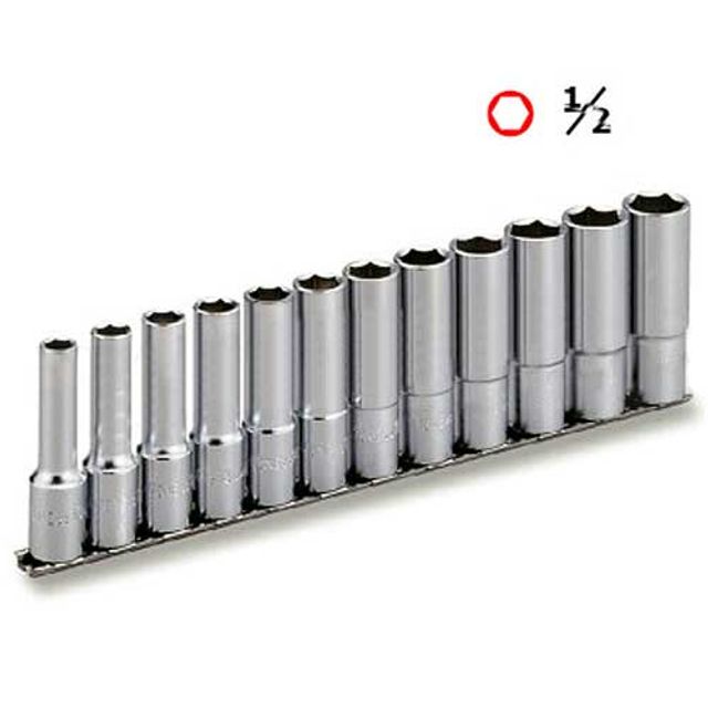 토네 복수소켓세트 롱타입 HSL-412 (1/2인치)