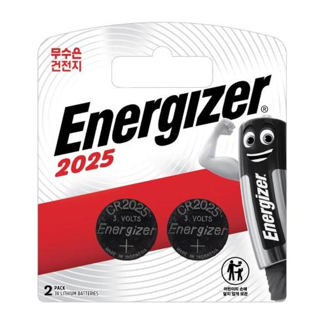 에너자이저 건전지(코인) ECR 2025(20Φ) (1판2EA)