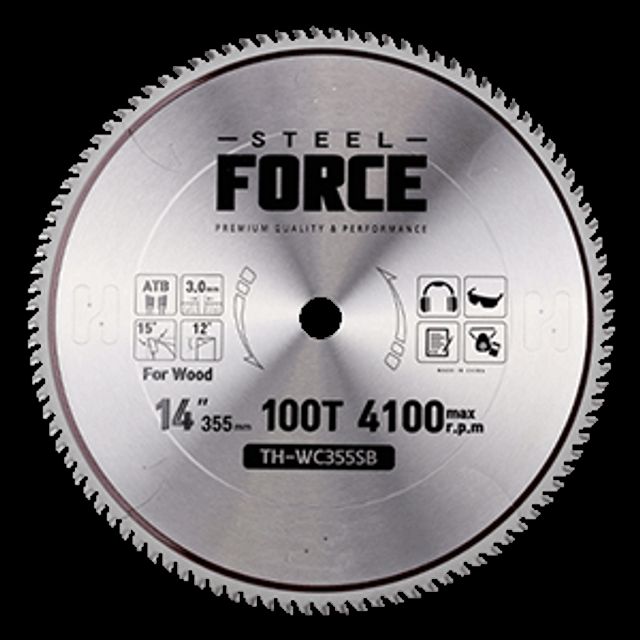STEELFORCE 팁쇼 TH-WC355SB(목공용) 14인 치(355)x2