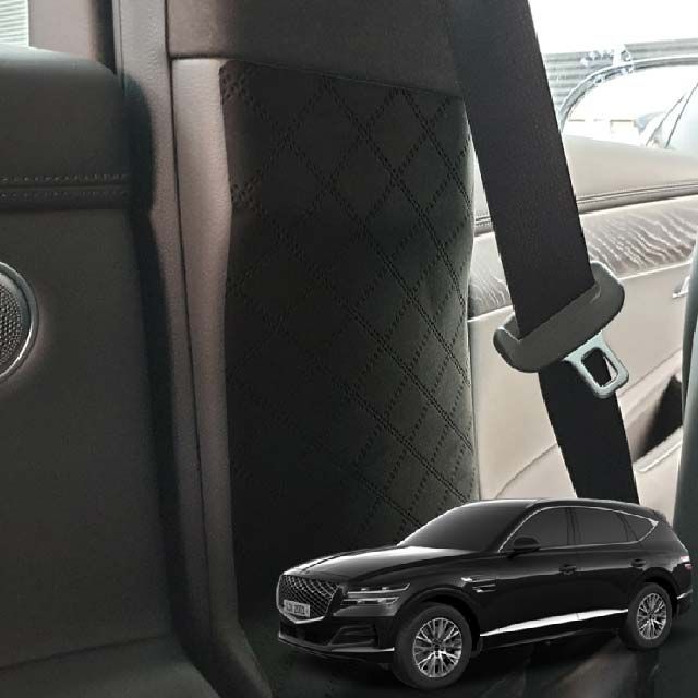 GV80 안전벨트커버 스웨버 스크래치방지