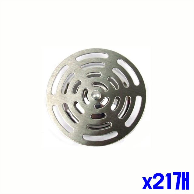 90x18mm 하수구커버 x21개 하수도마개 중 스텐 하수구
