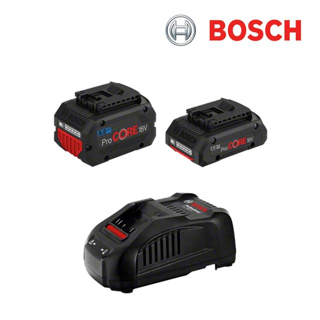 보쉬 스타터 키트 8.0Ah 배터리 충전기 세트