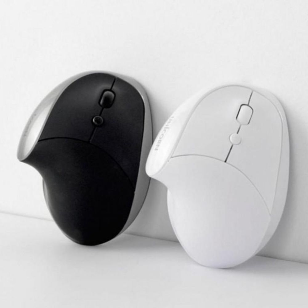 저소음 무선마우스 버티컬 마우스 2.4G BT USB 충전식