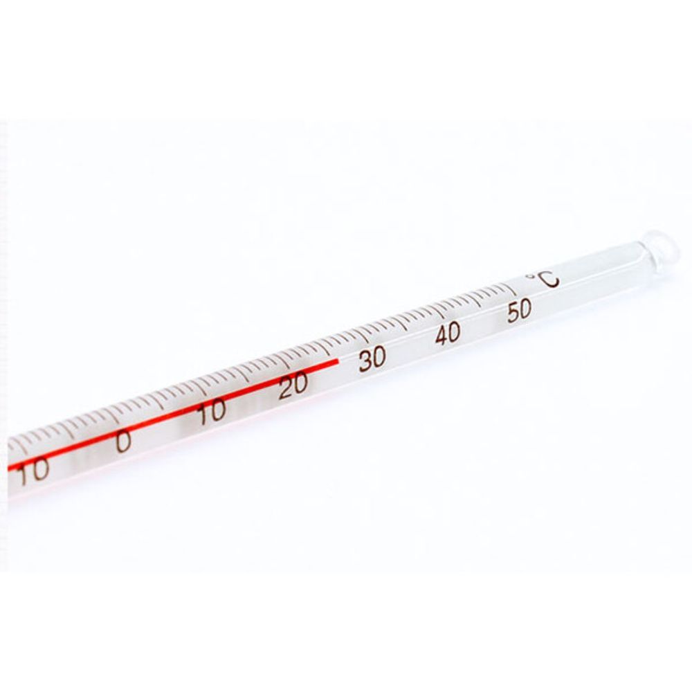 정밀온도계 10개 알콜 온도계 180mm 실온