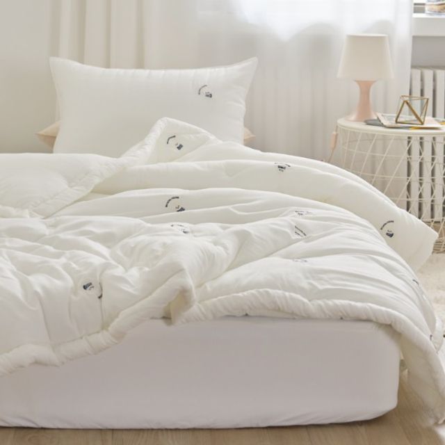 비숑 텐셀 모달 차렵이불 화이트 SS 150 x 205