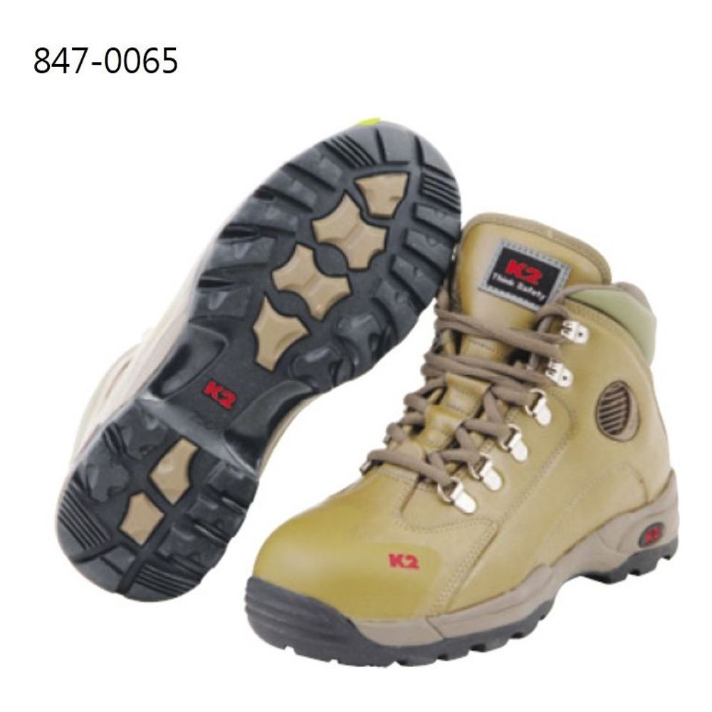 K2 안전화(지퍼) K2-36 (260) 베이지 847-0065