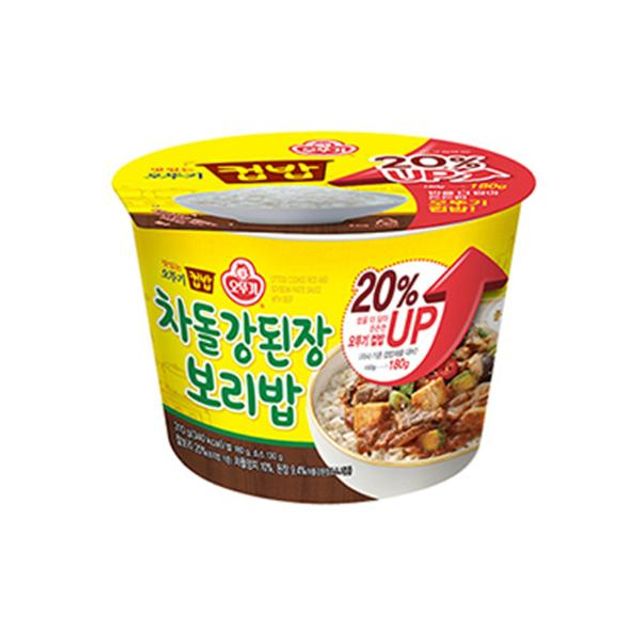 오뚜기 컵밥 차돌강된장보리밥(310g/12EA)