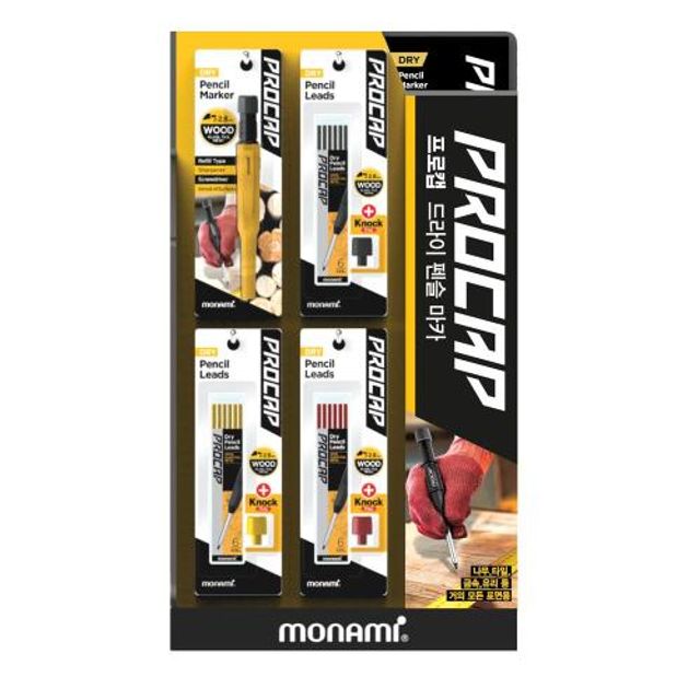 모나미프로캡 드라이펜슬마카 1EA 프로캡 드라이펜