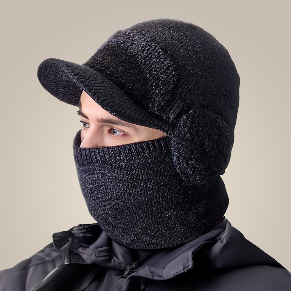 오버윈드 털모자 넥워머 세트 남성 귀달이 겨울모자