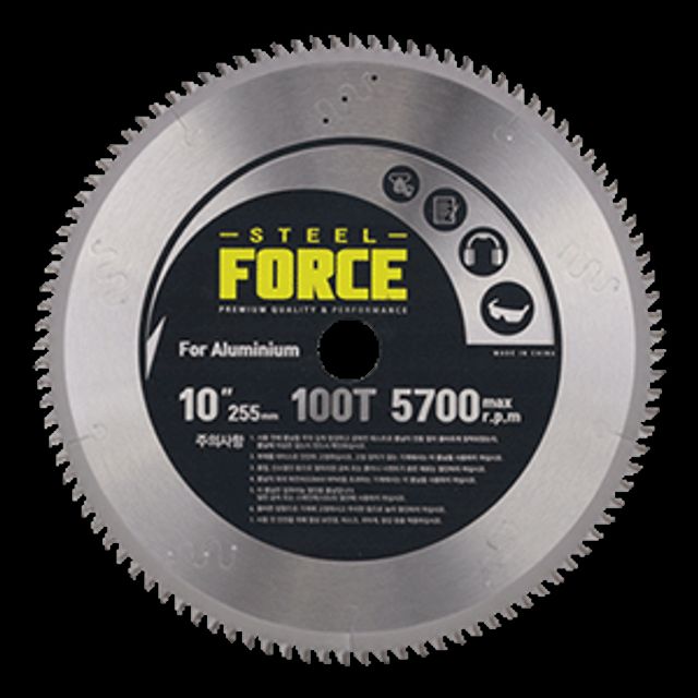 STEELFORCE 팁쇼 TH-AC255SB(알루미늄용) 10인 치(25