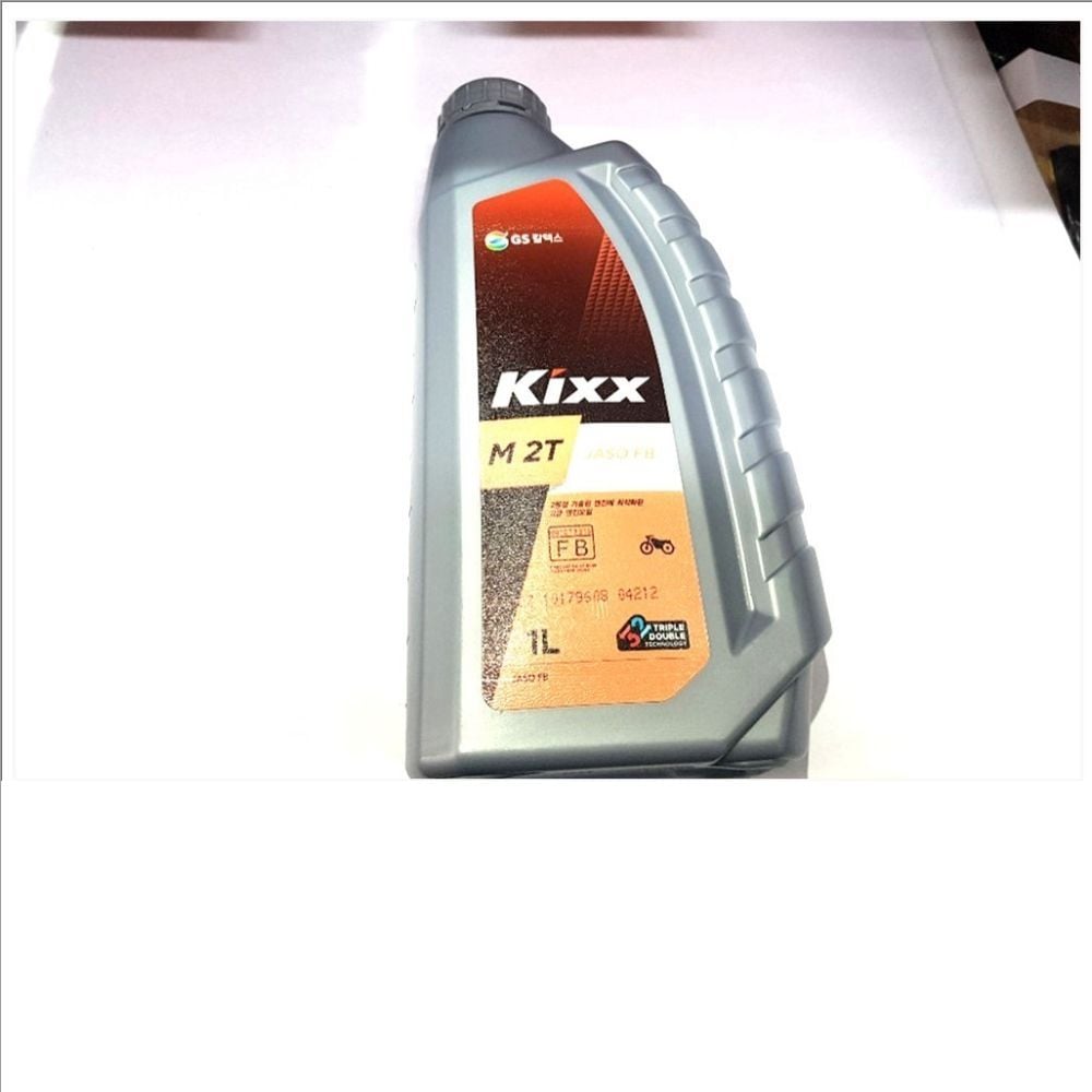 KIXX엔진오일1L(오토바이용)M 2T 자동차오일 엔진오일