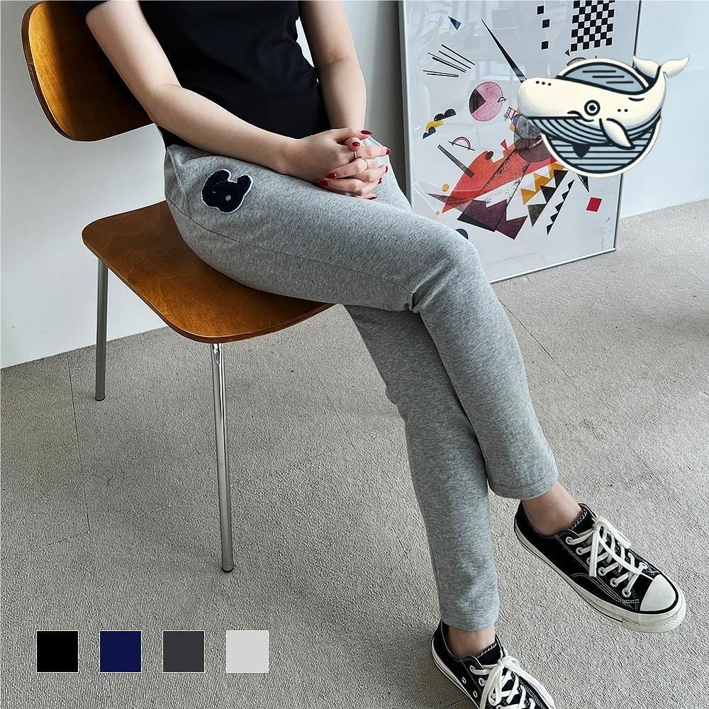 편안한 세미배기팬츠 데일리 트레이닝 복장