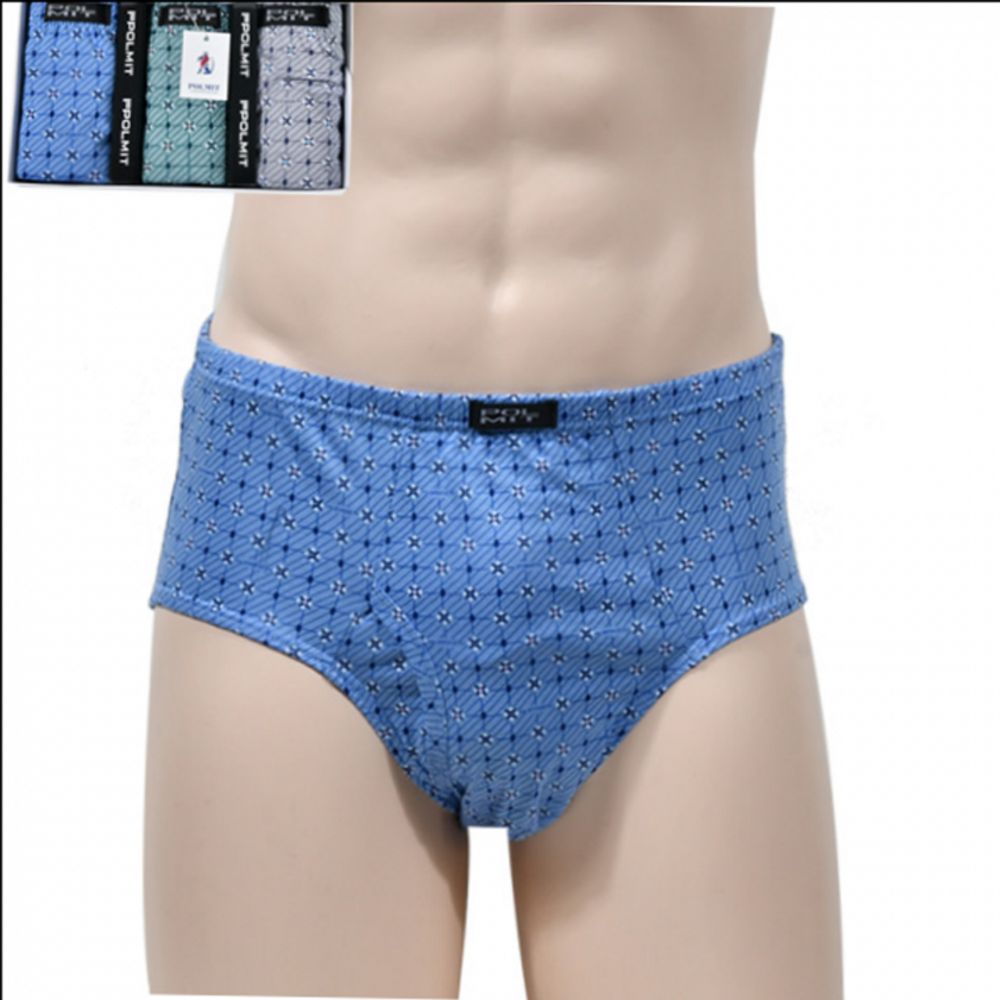 남성 순면 브리프 3매입 패턴 팬티 여자팬티 속옷