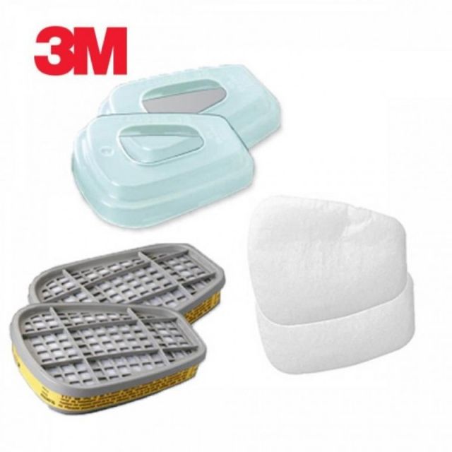 3M 6200 7502 마스크 필터 3종세트