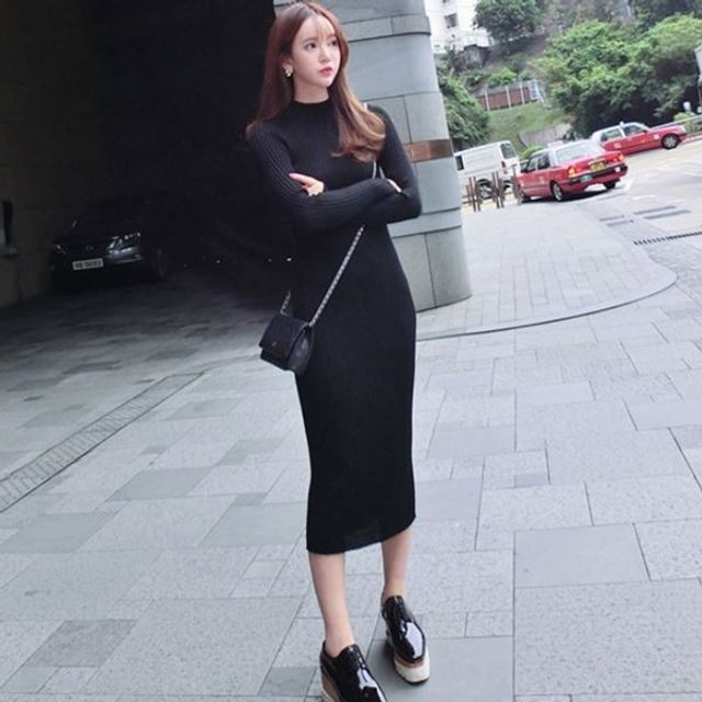 손목 사선 레이스 여자 레이어드 상의 핑크색