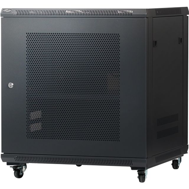 강원전자 넷메이트 NM-H750PD 타공문 허브랙 블랙