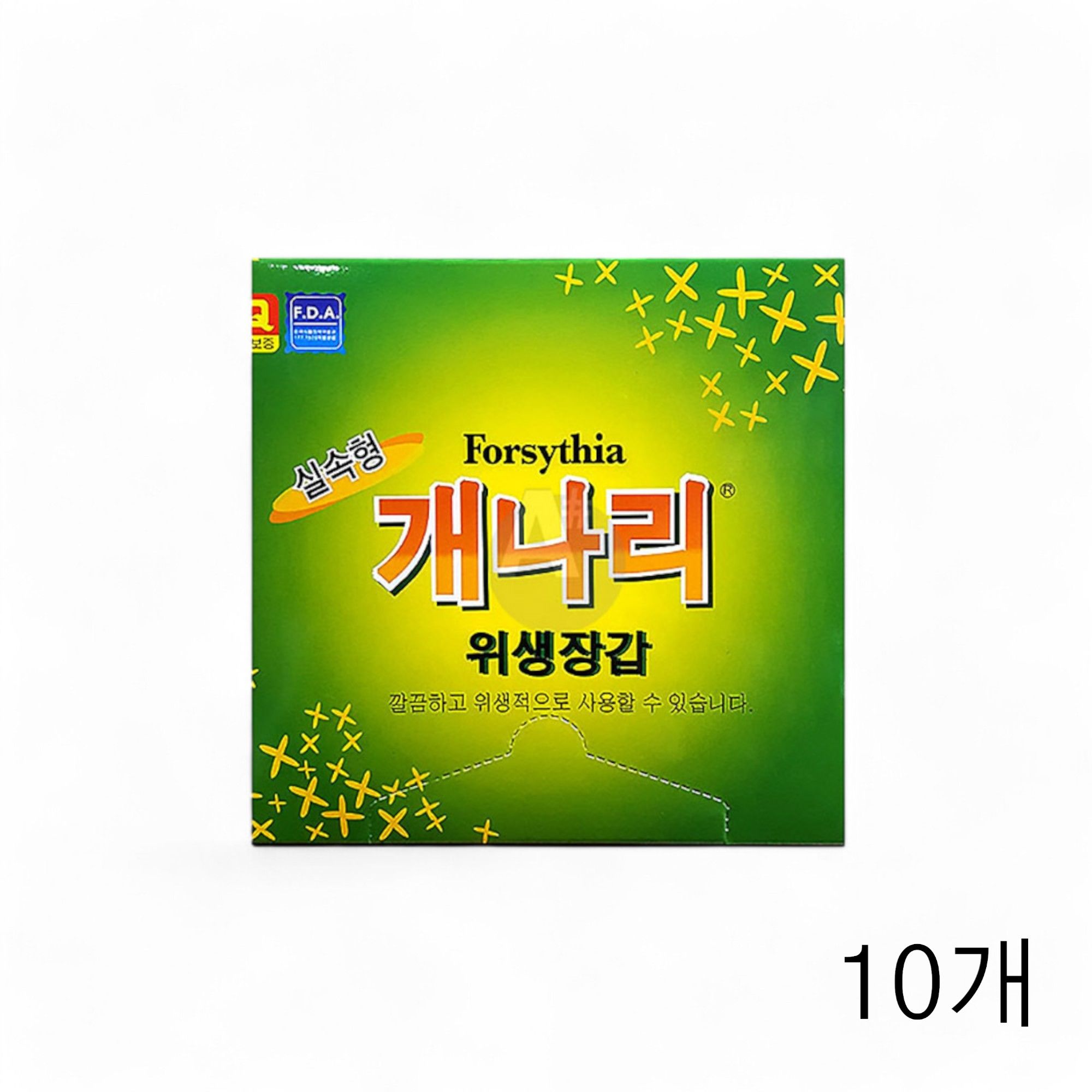 개나리 실속형 일회용 위생장갑 200매X10개 비닐장갑