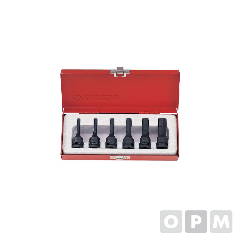 임팩육각비트소켓 세트 3/8 6PC 3406MP