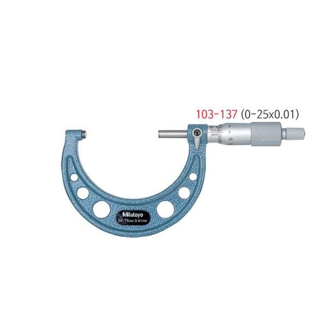 미쓰토요 외경 마이크로미터 103-137 (0-25x0.01)
