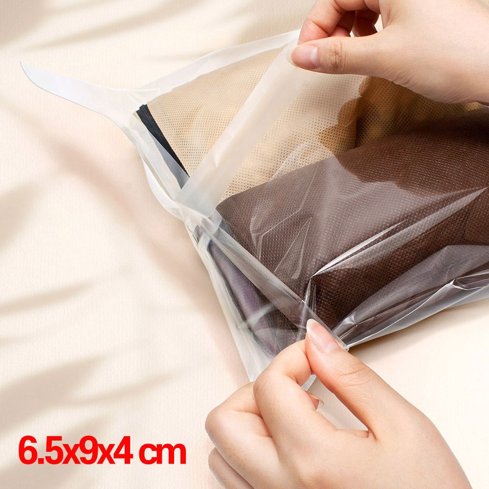 투명 opp 접착식 포장 비닐 봉투 6.5x9x4 cm 200매