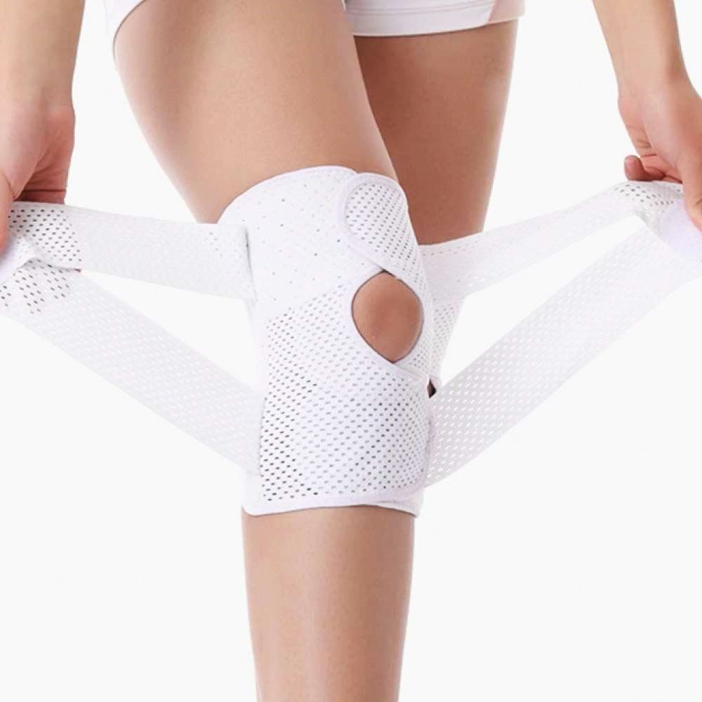 테이핑 무릎보호대 2p M 화이트 부상방지 마라톤