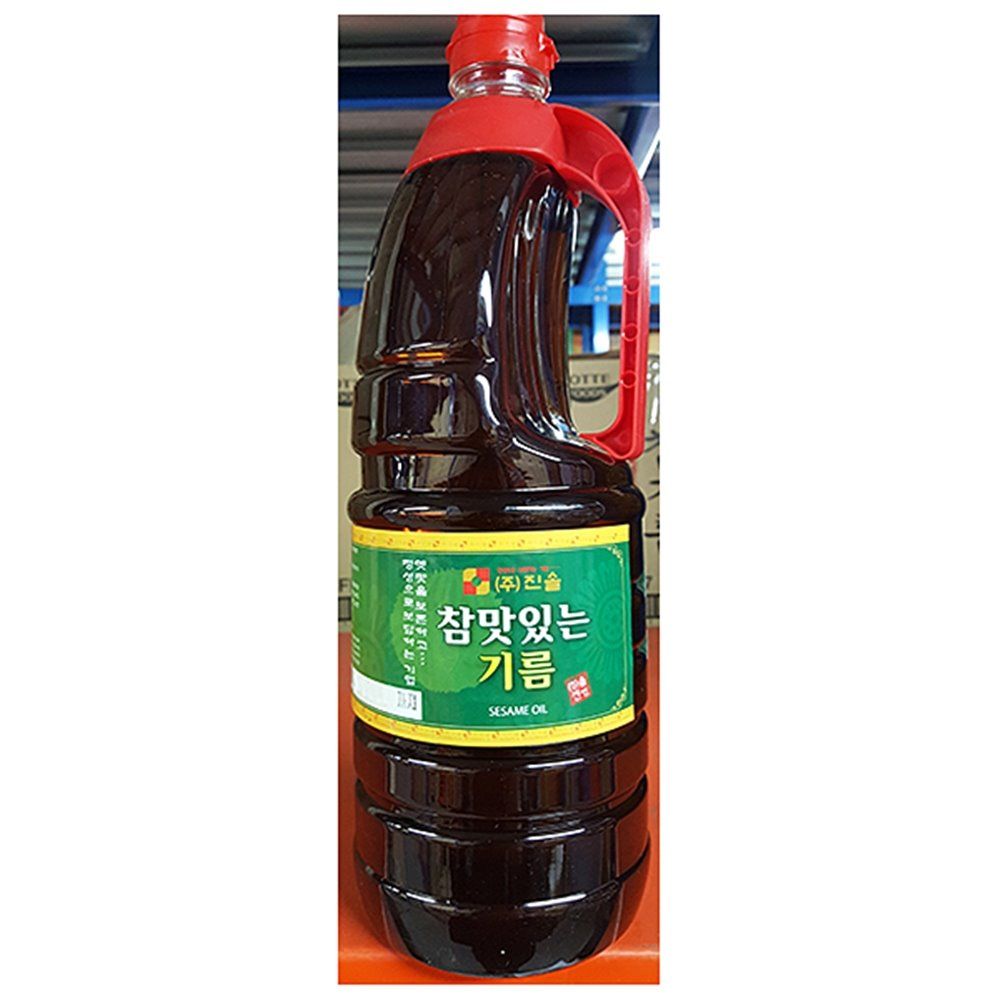 참맛기름 진솔 1.8L X10개 업소용 참기름 조미 기름