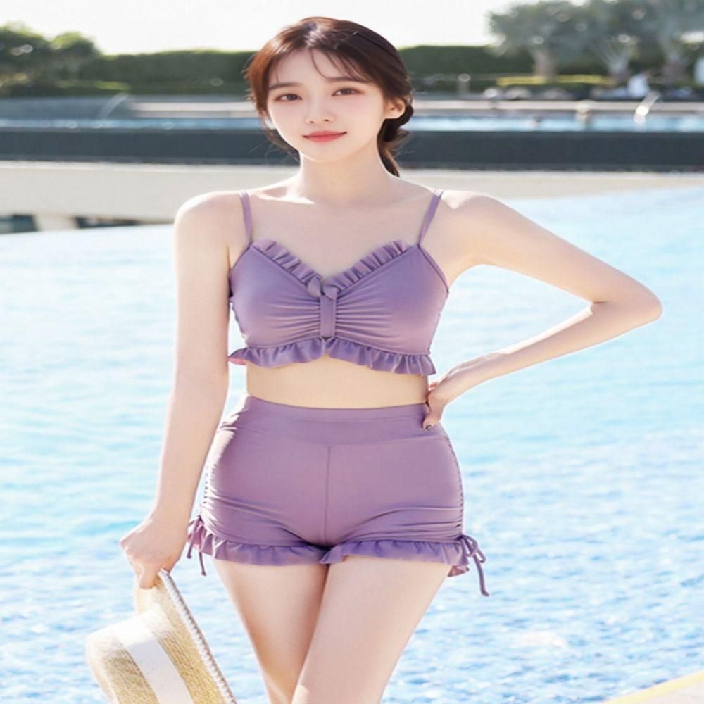 여리핏 3종세트 여름 레이어드 캡내장 비치웨어 여자