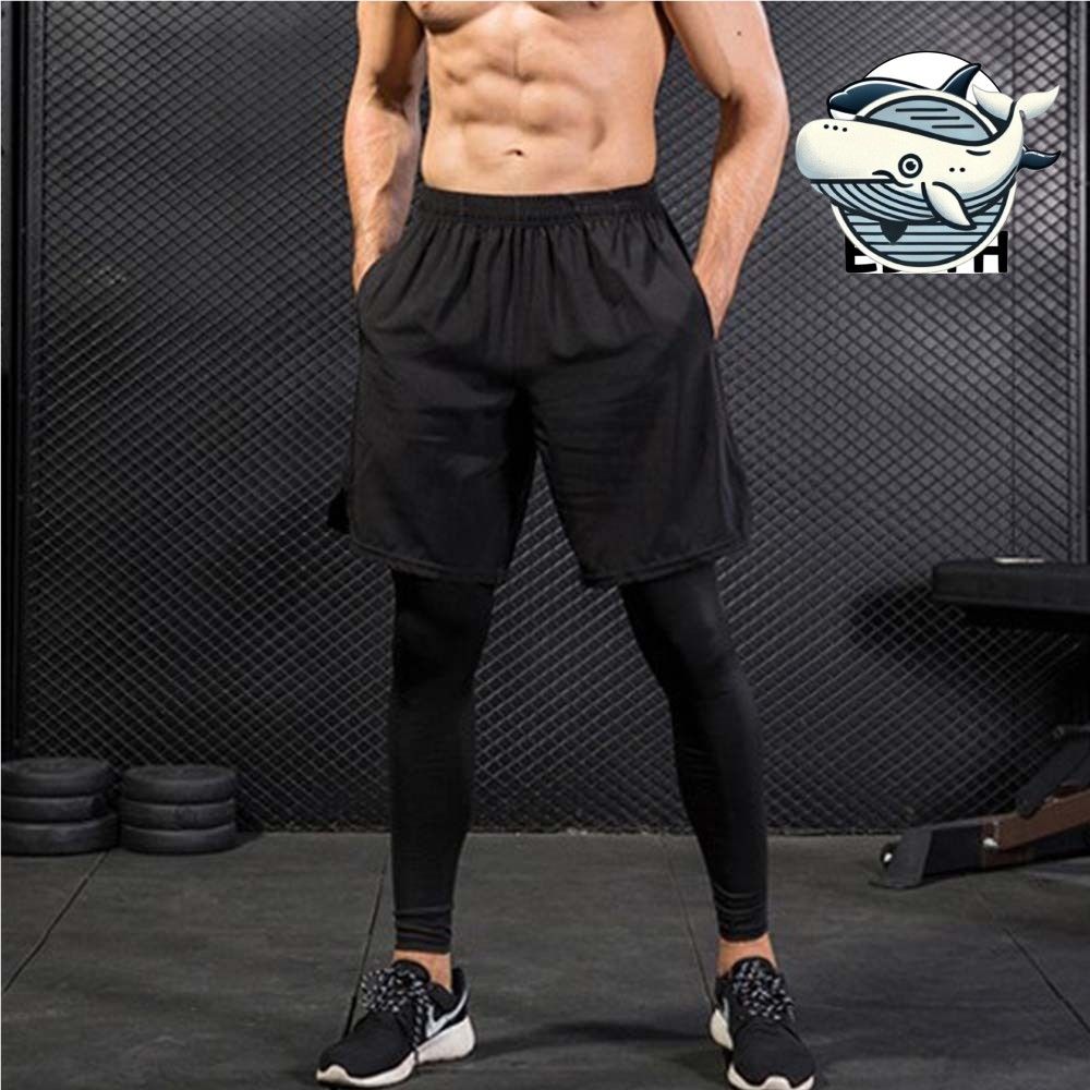 편안한 남성 운동 반바지 레깅스 기능성 짐웨어