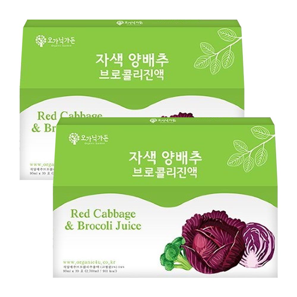 자색 양배추 브로콜리진액 90ml x 30포 2박스