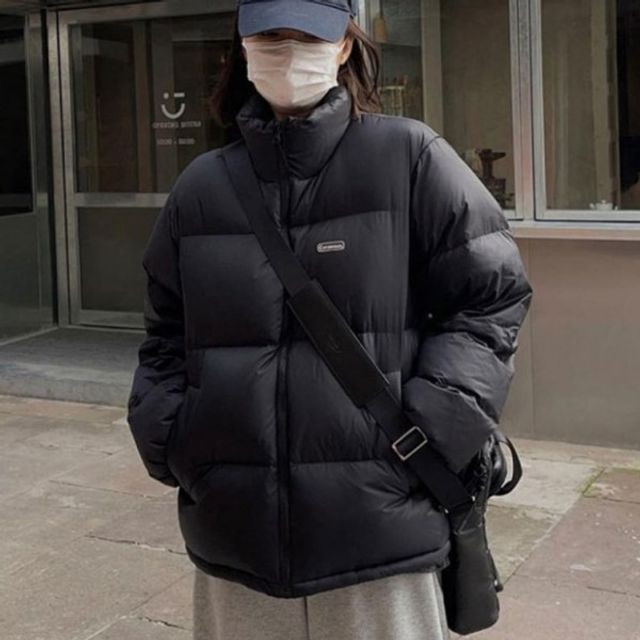 겨울옷 캐주얼 패딩 아우터 데일리 잠바 하이 숏