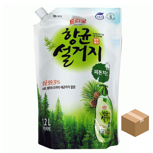 트리오 향 균설거지 피톤치드 1.2Lx10개