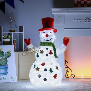 아이티알,NU LED 빨간모자 대형 눈사람 카페 매장 크리스마스장식