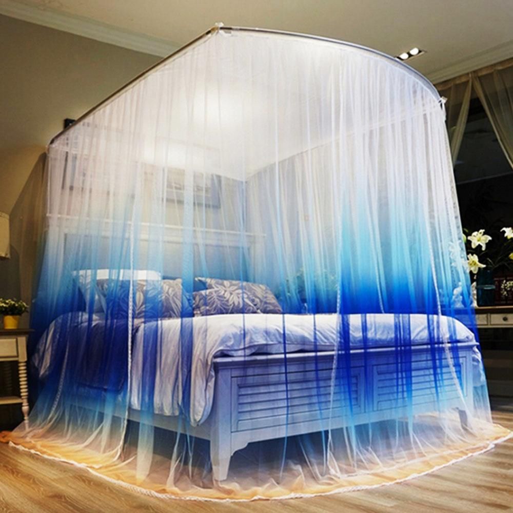 침대 모기장 120x200cm 미세원단 아파트 방충 로맨틱