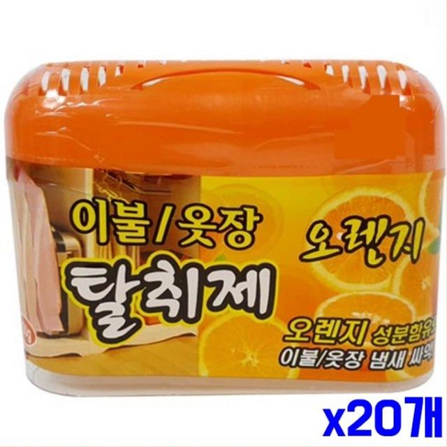 오렌지향 이불 옷장탈취제 150g x20개