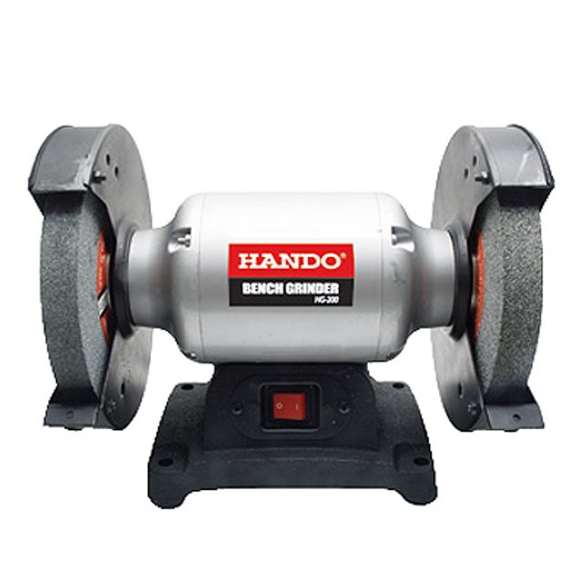 탁상그라인더 150mm(6) 1/3hp 단상300W 축경15.88mm