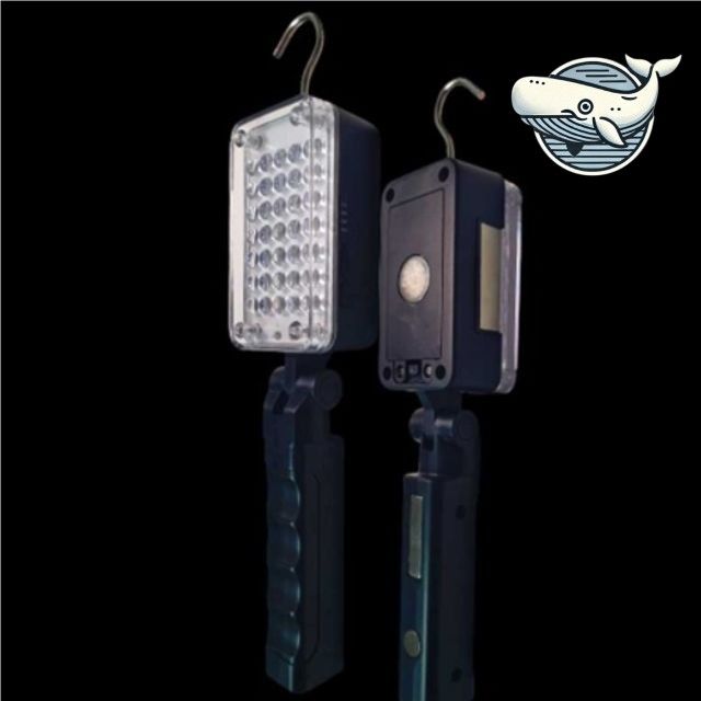 다용도 작업용 LED 손전등 자석 고리 조명