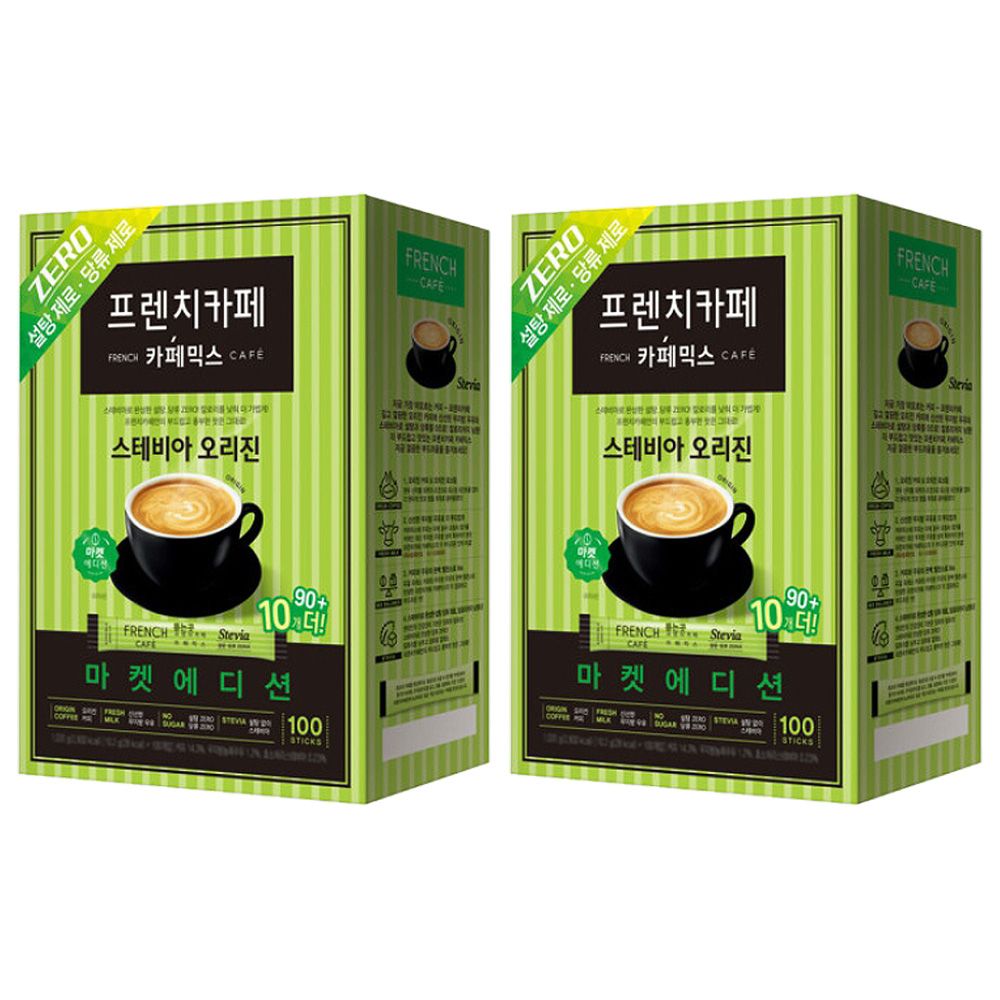 프렌치카페카페믹스 스테비아오리진200T(90T+10T 2개)