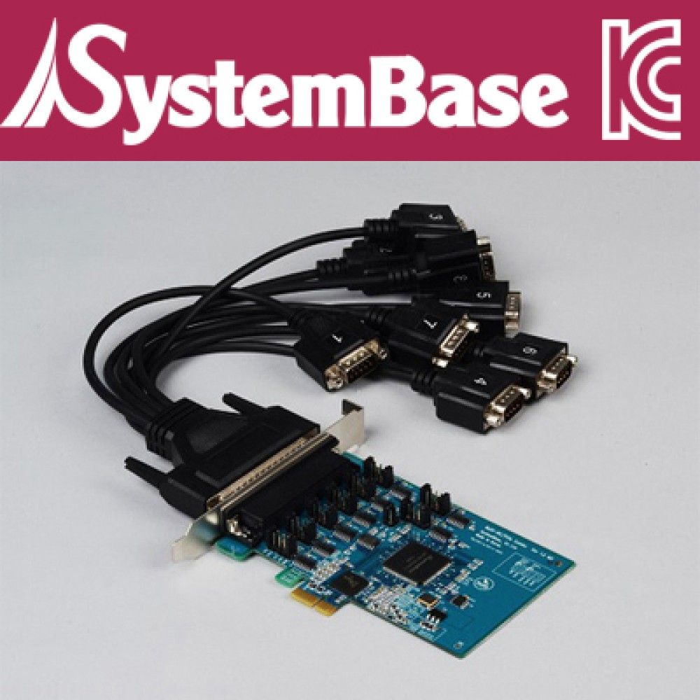 SystemBase시스템베이스 8포트 RSJS422JS485 PCI Expr