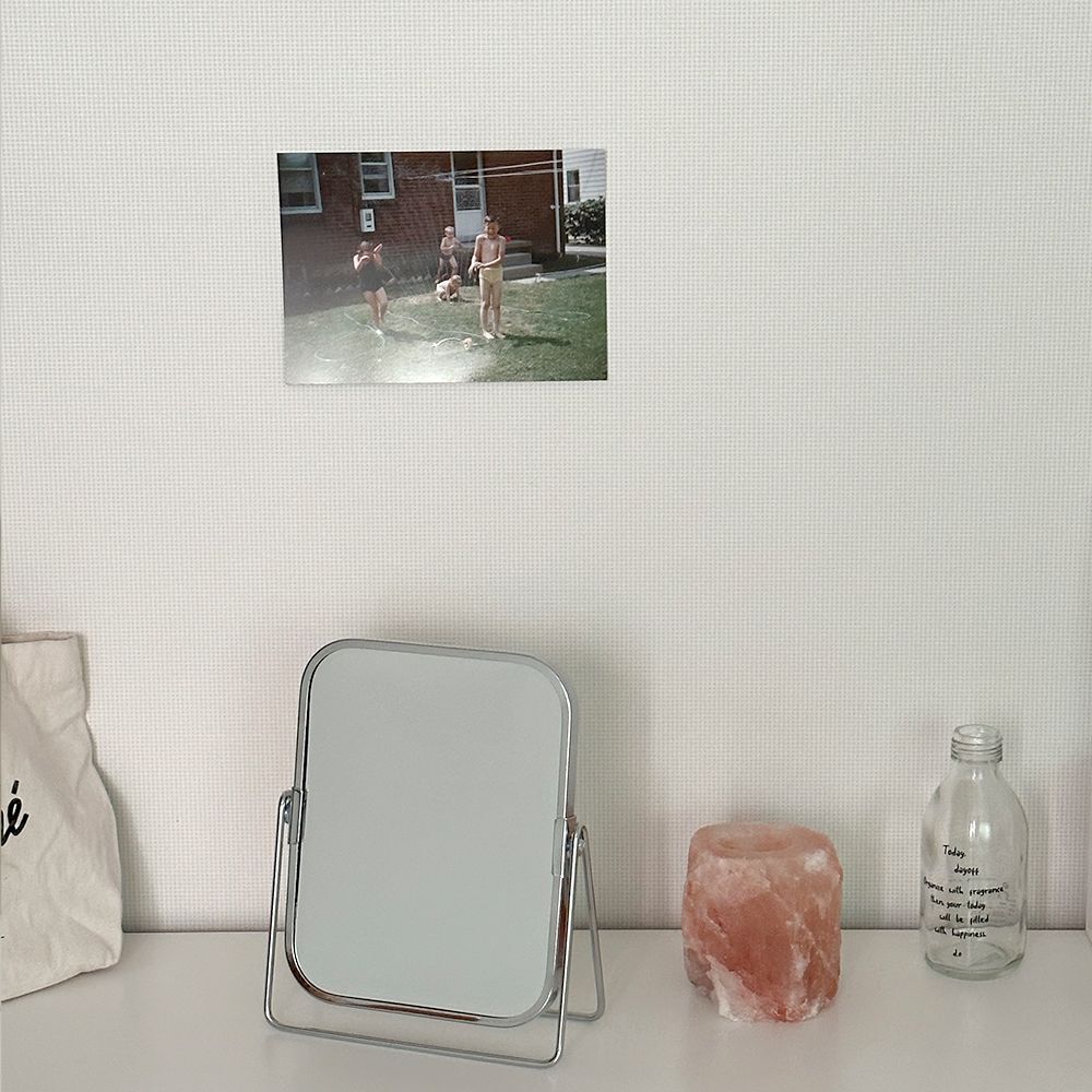 탁상 사각 양면 거울