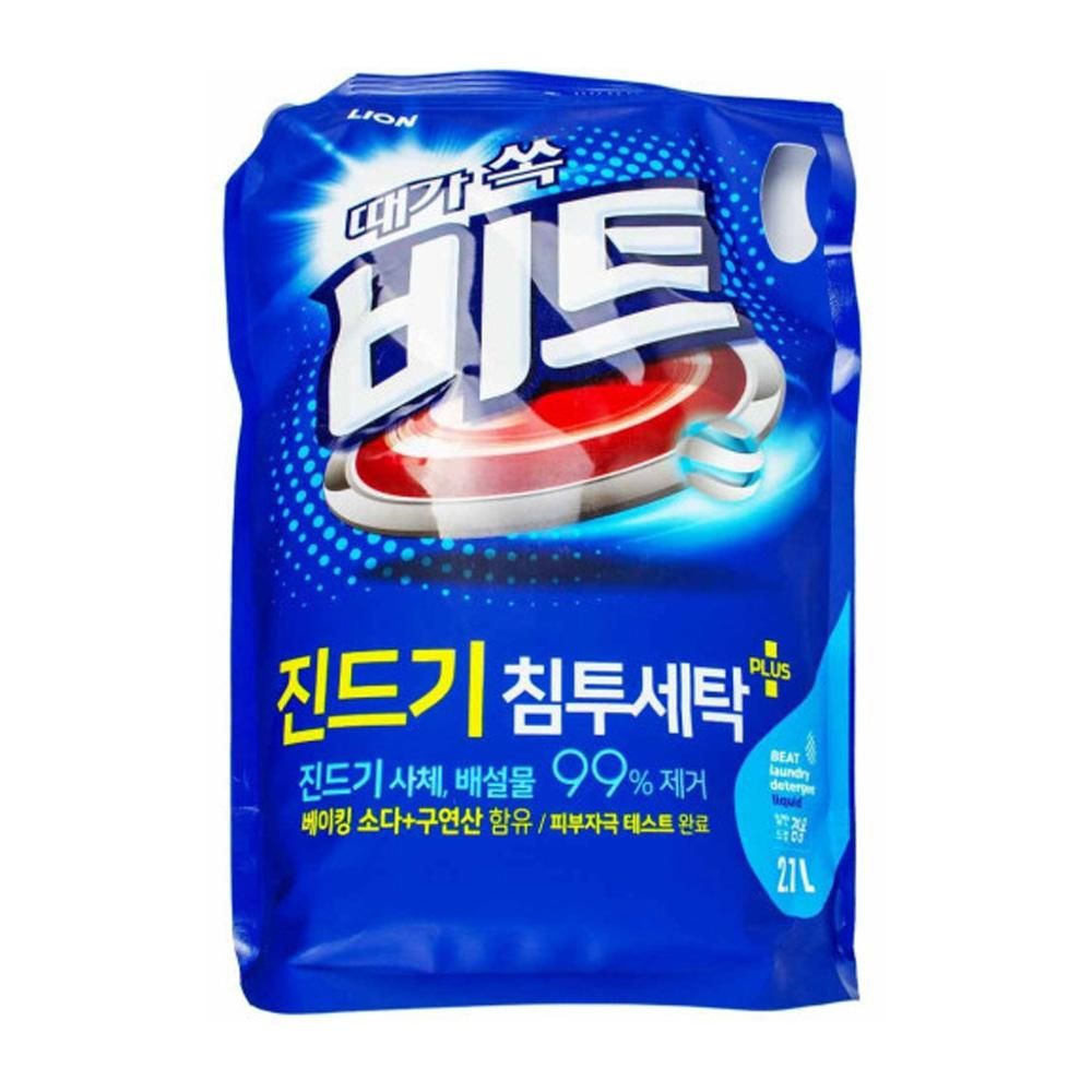 때가쏙비트 드럼겸용 침투세탁 리필 2.7L