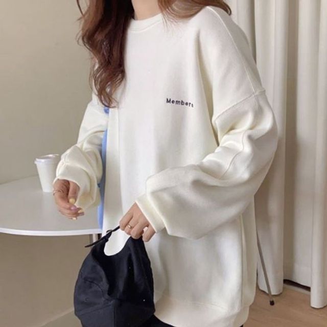 긴팔티 커플맨투맨 커플티 무지티 무지티 남자