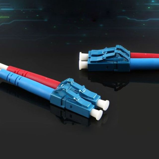 광패치코드 S M LC LC DP 30M 광케이블 데이터전송